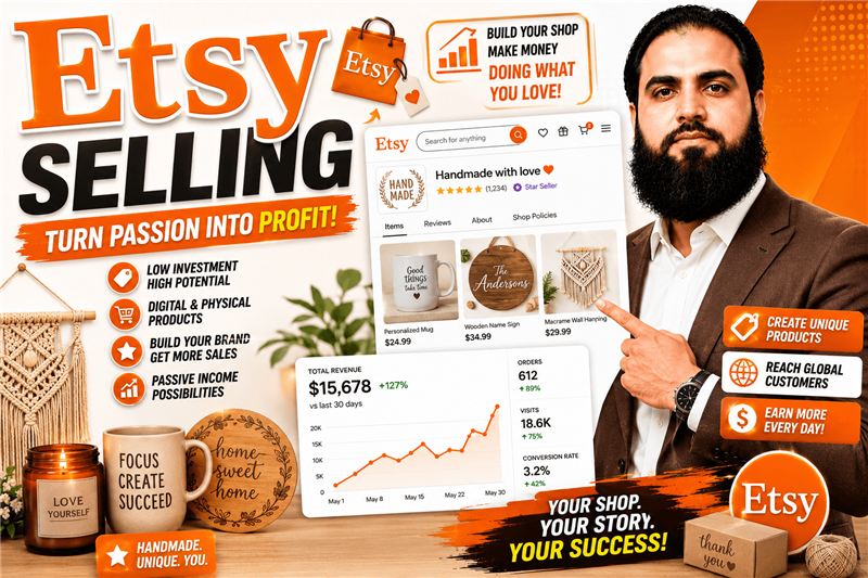 Etsy Selling Course - Digital Products & Print-on-Demand - SSIMS Pakistan