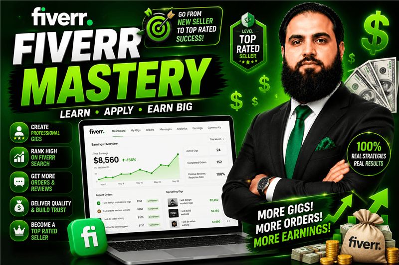 Fiverr Mastery Course - Build 5-Star Profile & Earn Online - SSIMS Pakistan