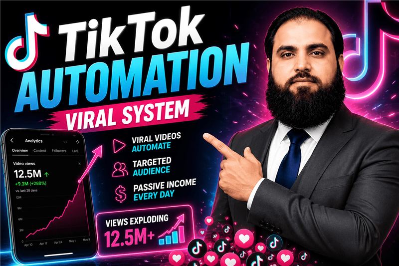 TikTok Automation Course - Viral Content & Algorithm Mastery - SSIMS Pakistan
