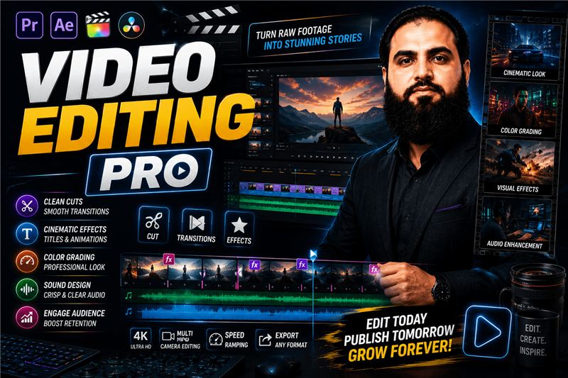 Video Editing Course - Premiere Pro, After Effects - SSIMS Pakistan